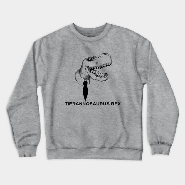 TIERANNOSAURUS REX Crewneck Sweatshirt by droidmonkey